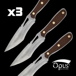 Set de 3 couteaux de lancer Arrow